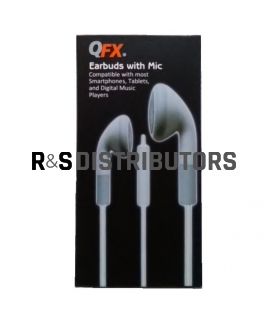 QFX EarBuds White
