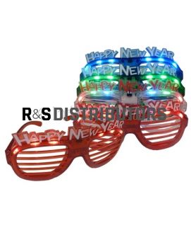NEW YEAR'S LIGHT UP GLASSES