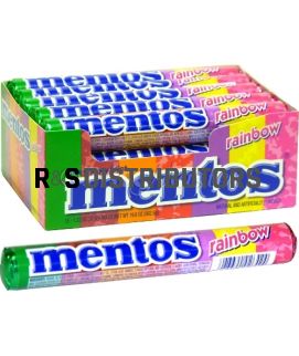 MENTOS ROLL RAINBOW 14'S 15CT/BOX